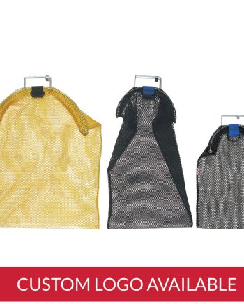Wire Handle Mesh Bags with Imprint