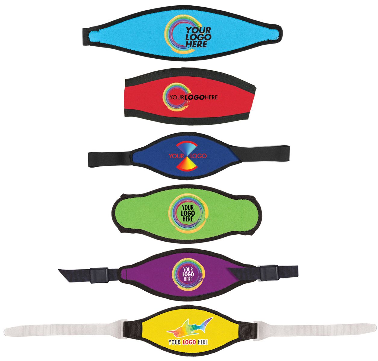 Strap Wrapper Custom Color Private Logo - Red