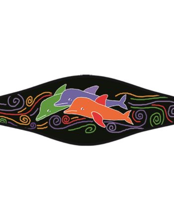 Picture Combo Strap - 3 Dolphins
