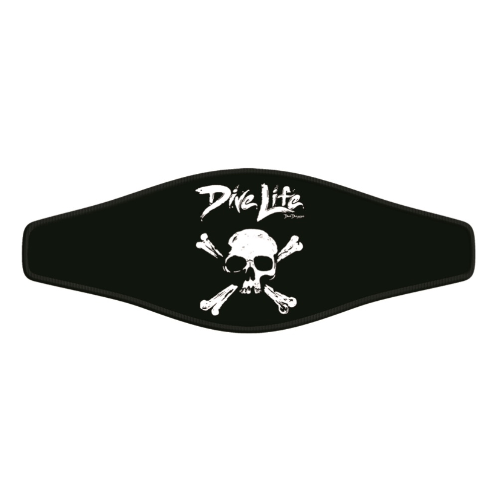 Picture Buckle Strap - Dunleavy Dive Life Skull