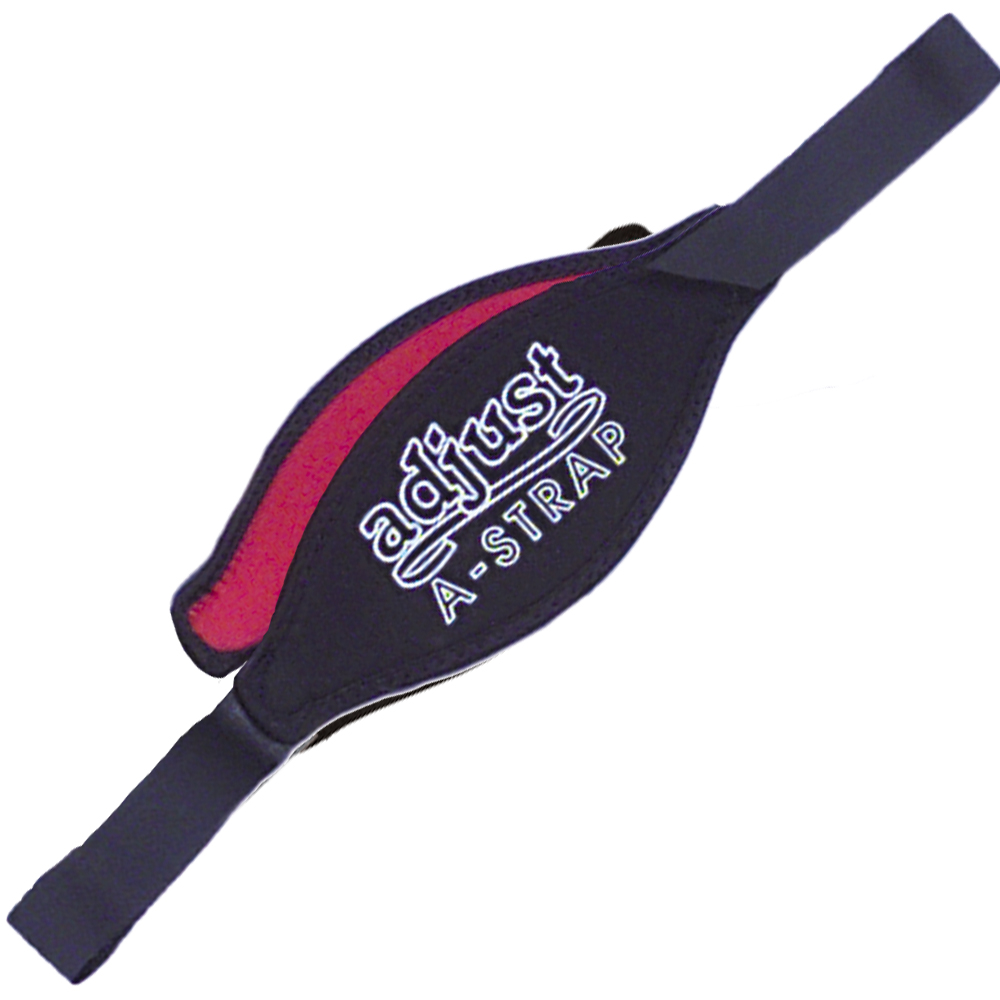 Picture Adjust-A-Strap - A/O Red Fish Flag with Frog